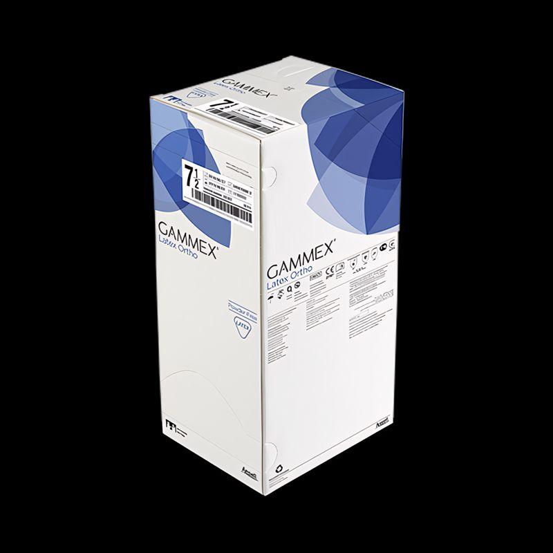 "Gammex® Latex Ortho, Латексні хірургічні рукавички стерильні - без пудри р.8.5